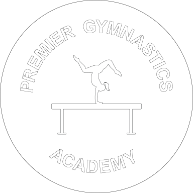 Gymnast v1 w Logo 16 ga 11" Dia. #4 Finish SSTL Wall Plaque